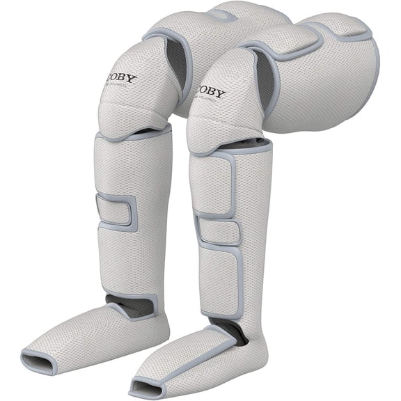 Coby Leg Massager with Heat Air Compression Massage for Foot & Calf Helpful for Circulation and Muscles