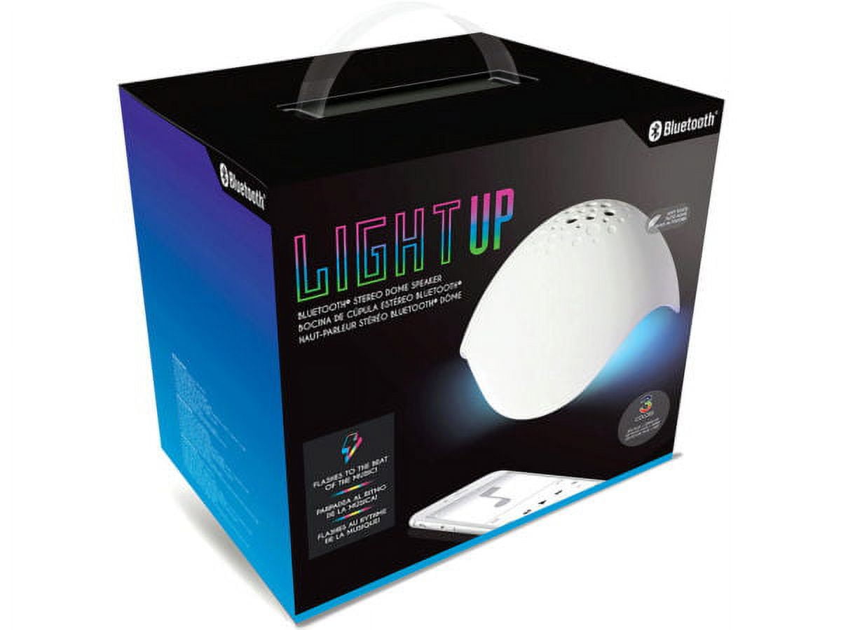 Coby light up bluetooth stereo speaker 2025