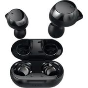 COBY Pro Fitness Bluetooth 5.3 True Wireless Earbuds, Noise-Isolating Earphones with Charging Case, Black