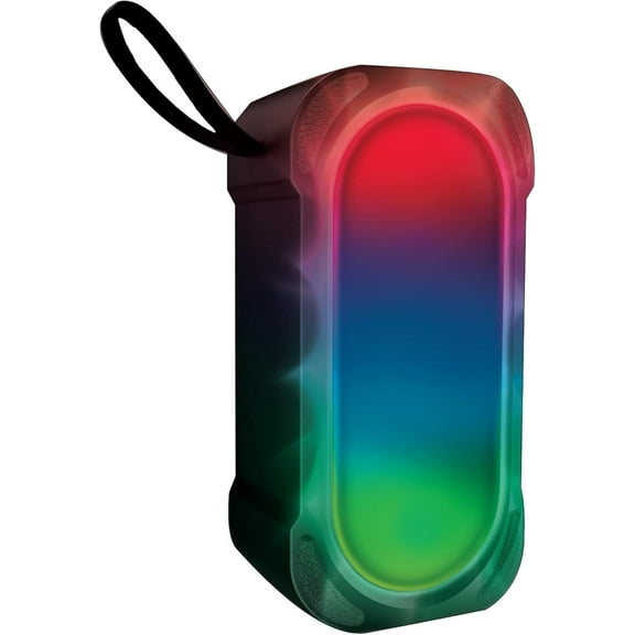 COBY True Wireless Bluetooth Speaker, Portable Speaker with Flame-Front Light Show