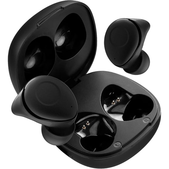Coby True Wireless Earbuds, Charging Case | Bluetooth Headphones, Automatic Pair | Portable Wireless Ear Buds, Wireless Bluetooth Earbuds, up to 40-HR Play, Compatible w/Siri, Google