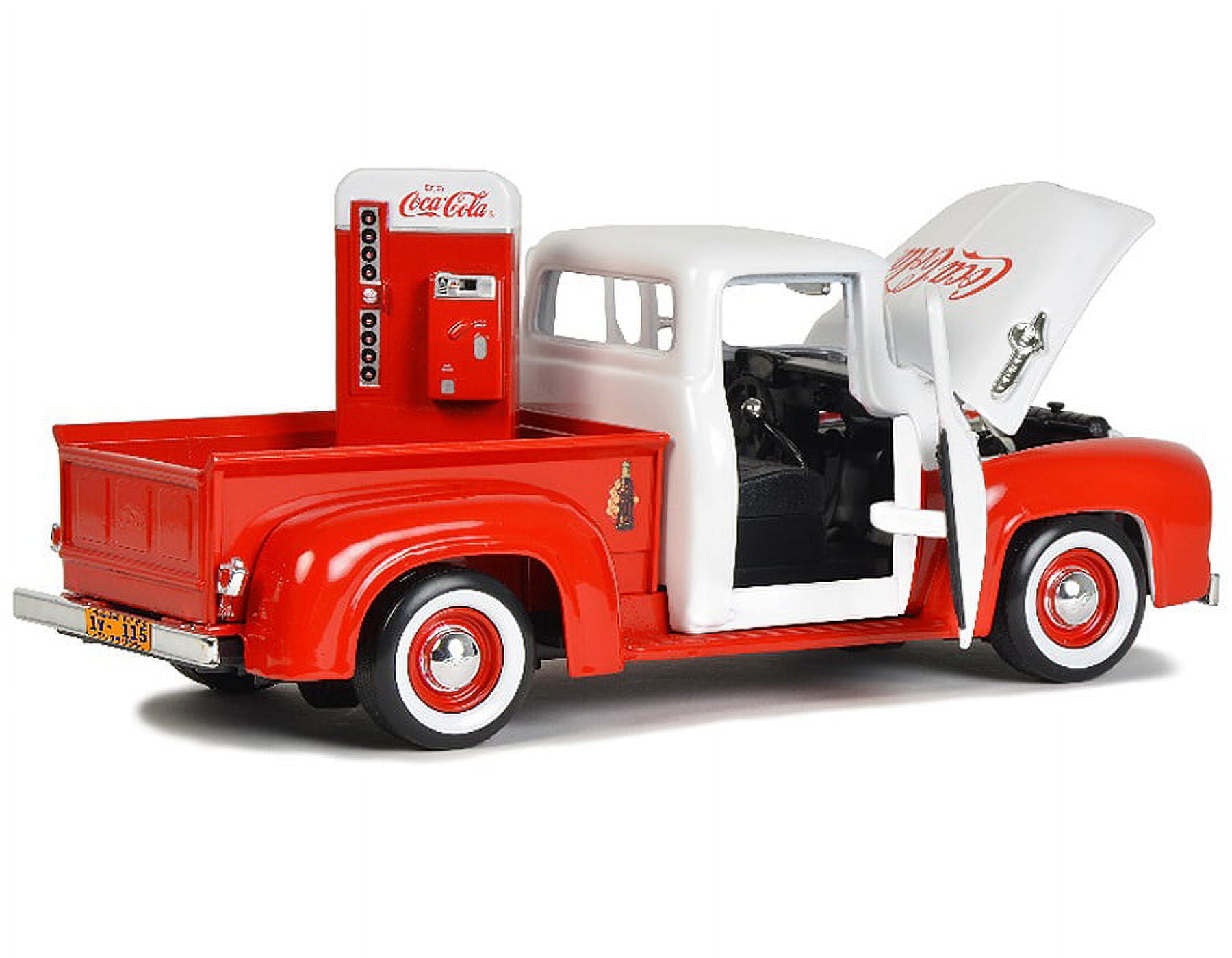 Coca-Cola 1/24 1955 Ford F-100 Pickup w/ Vending Machine Accessory