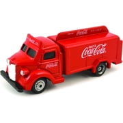Coca-Cola 1/87 Scale 1947 Coca-Cola Bottle Diecast Truck- Red Collectible Toy Vehicle