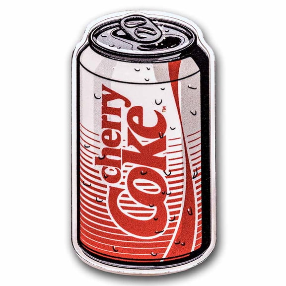 Coca-Cola 1 oz Silver Cherry Coke Coin w/ Box & COA