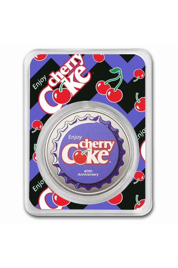 1 oz Silver Colorized Round Cherry Coke (in TEP)