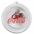 Coca Cola Round Rug Coca-Cola® 1 oz Silver Holiday Round in Ornament Capsule - Walmart.com