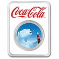 thumbnail image 1 of Coca-Cola® 1 oz Silver Polar Bear Colorized Round, 1 of 4