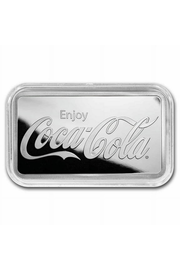 1 oz Silver Struck Bar (In Capsule)