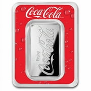 Coca-Cola  1 oz Silver Struck Bar in TEP