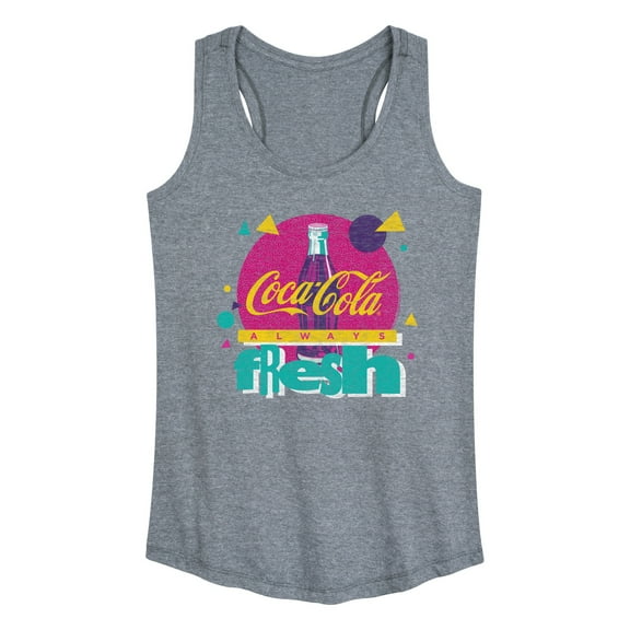 Coca-Cola - 90's Retro - Always Fresh - Women's Racerback Tank Top