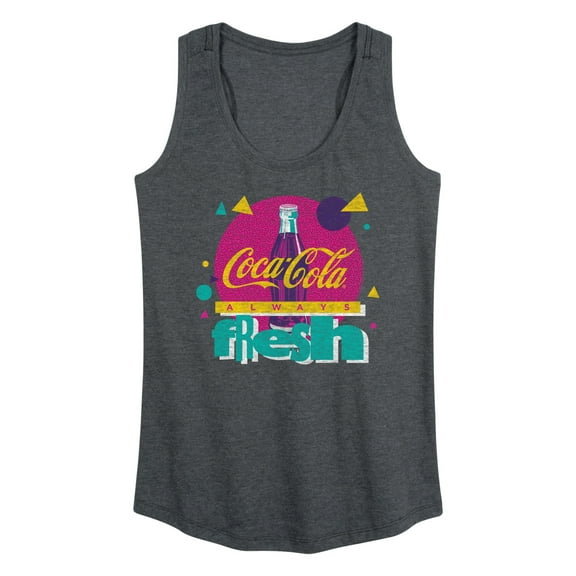 Coca-Cola - 90's Retro - Always Fresh - Women's Racerback Tank Top