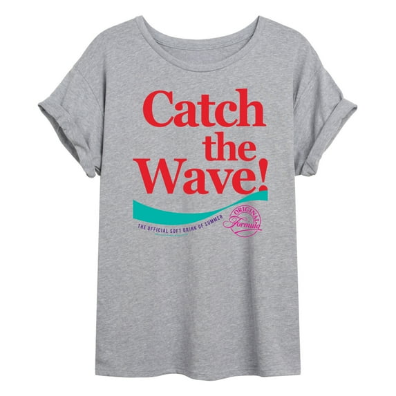 Coca-Cola - 90's Retro - Catch the Wave - Women's Oversized T-Shirt