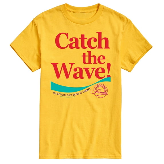 Coca-Cola - 90's Retro - Catch the Wave - Men's Short Sleeve Graphic T-Shirt
