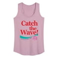 thumbnail image 1 of Coca-Cola - 90's Retro - Catch the Wave - Women's Racerback Tank Top, 1 of 4