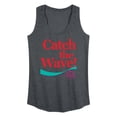 thumbnail image 1 of Coca-Cola - 90's Retro - Catch the Wave - Women's Racerback Tank Top, 1 of 4