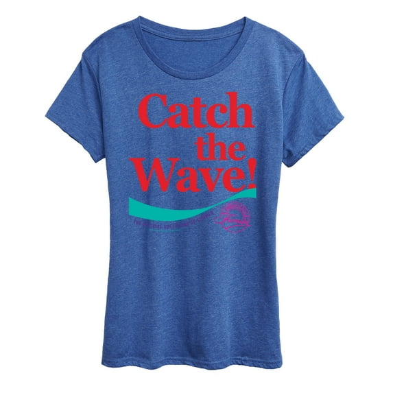 Coca-Cola - 90's Retro - Catch the Wave - Women's Short Sleeve Graphic T-Shirt