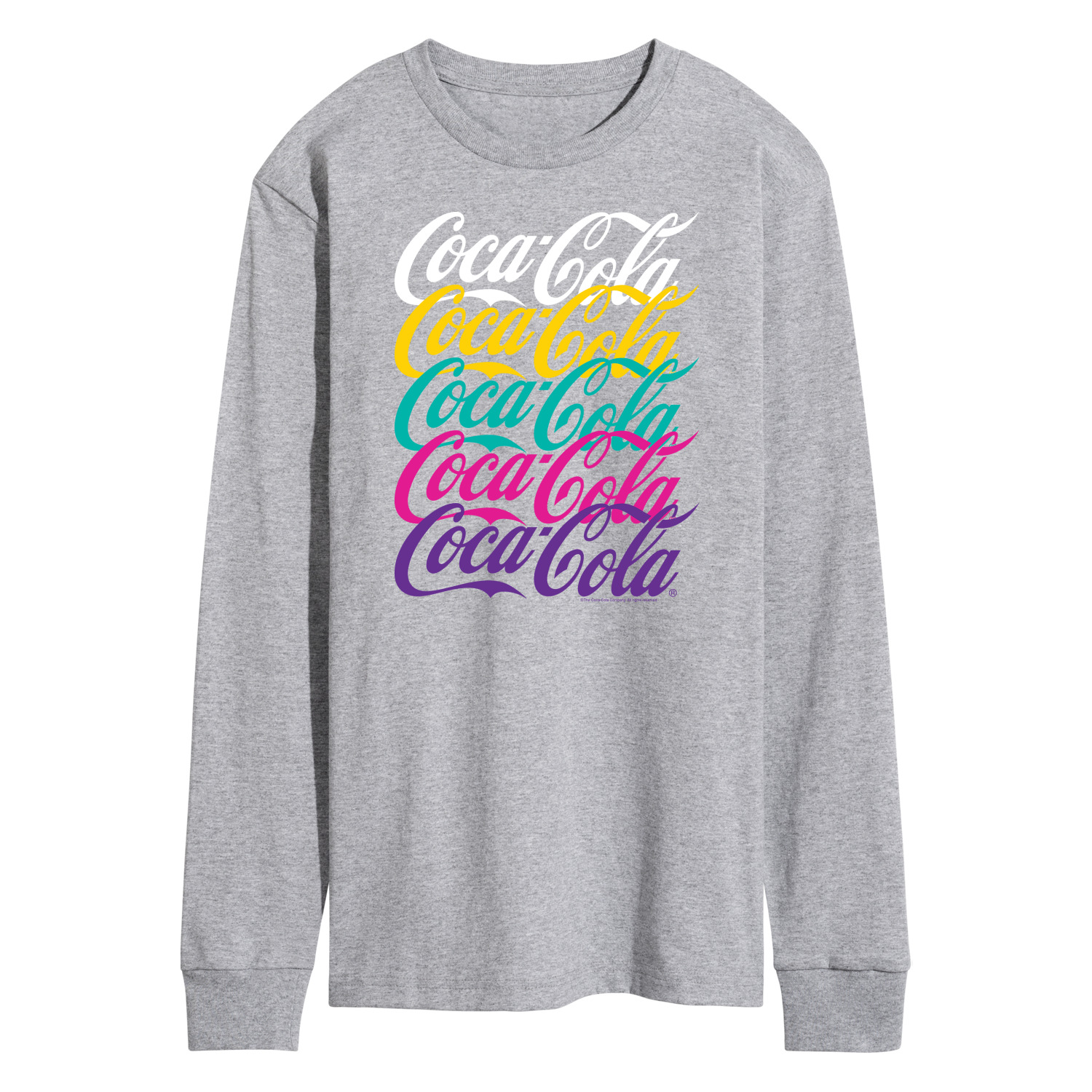 Maglietta Uomo Coca-Cola Retro - T-Shirt Bianca Con Logo Classico, Merce Ufficiale, Alta Qualità, Vestibilità Comoda