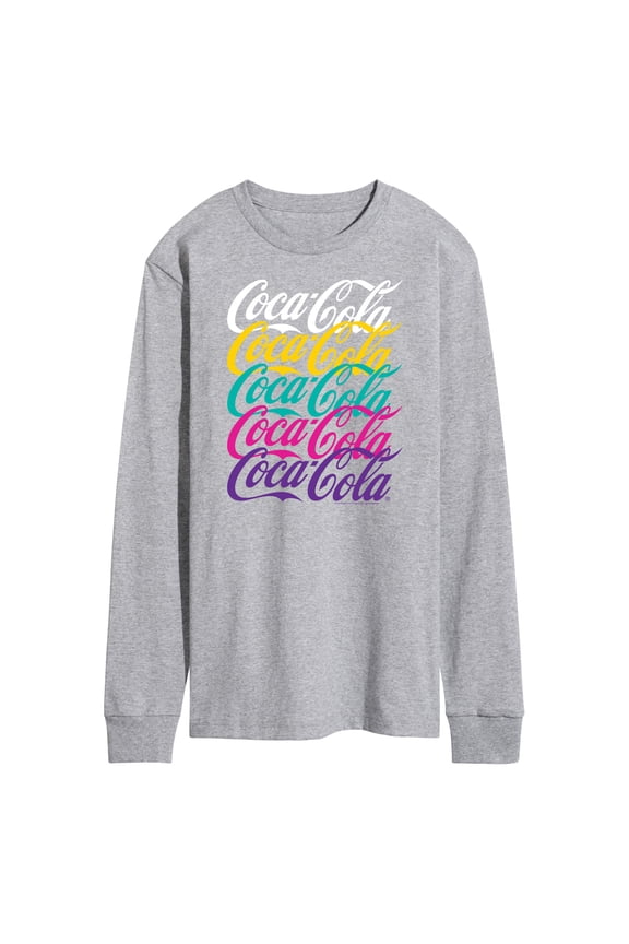 - 90's Retro Logo Stacked - Men's Long Sleeve T-Shirt