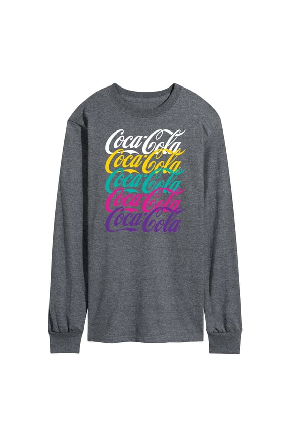 - 90's Retro Logo Stacked - Men's Long Sleeve T-Shirt