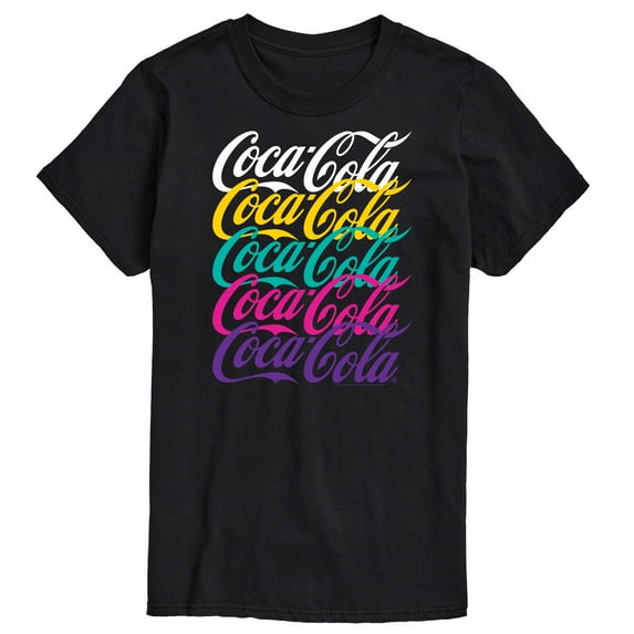 Coca-Cola - 90's Retro Logo Stacked - Men's Short Sleeve Graphic T-Shirt
