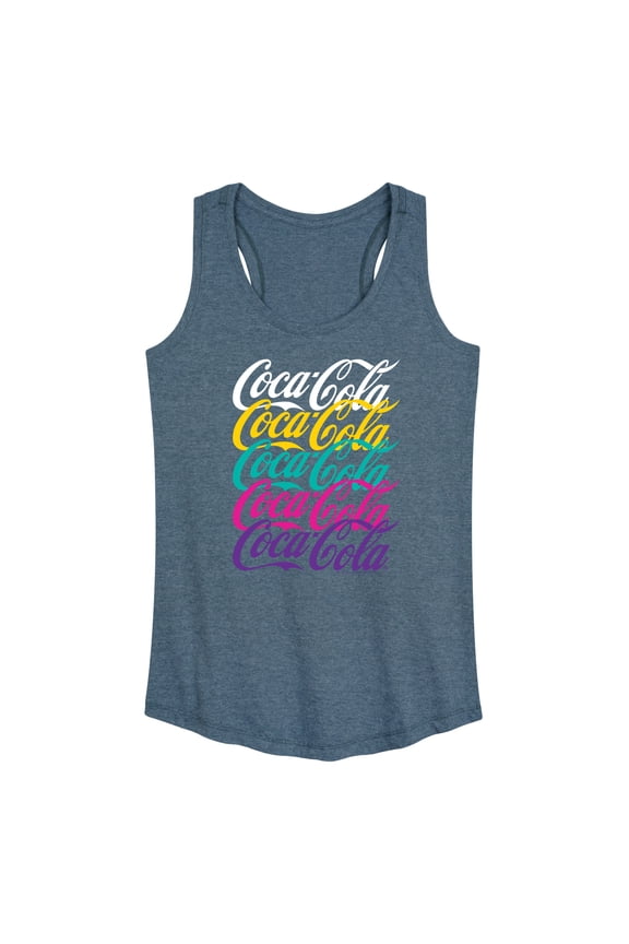 - 90's Retro Logo Stacked - Women's Racerback Tank Top