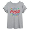 thumbnail image 1 of Coca-Cola - 90's Retro Original Logo - Juniors Ideal Flowy Muscle T-Shirt, 1 of 4