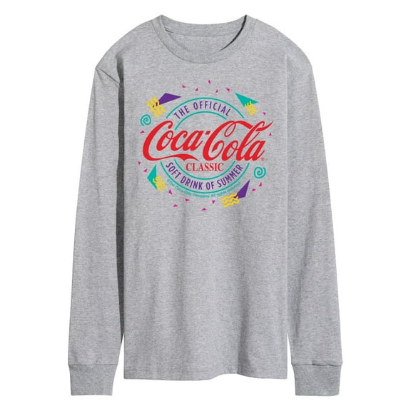 Coca-Cola - 90's Retro Original Logo - Men's Long Sleeve T-Shirt