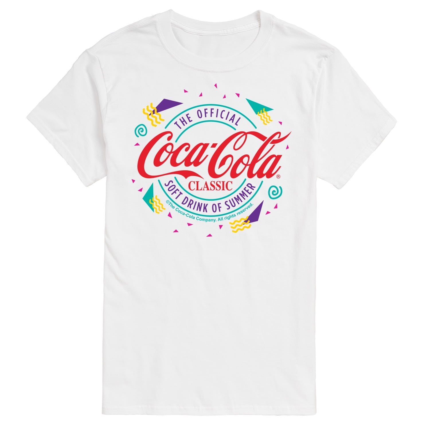 Coca-Cola - 90's Retro Original Logo - Men's Short Sleeve Graphic T-Shirt