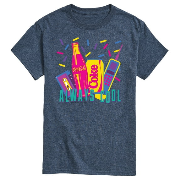 Coca-Cola - 90's Retro Style - Always Cool - Men's Short Sleeve Graphic T-Shirt