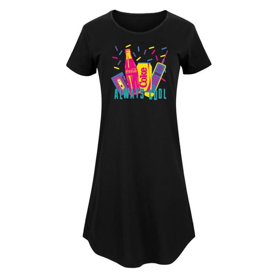 Coca-Cola - 90's Retro Style - Always Cool - Women's Any Way Dress