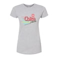 thumbnail image 1 of Coca-Cola - 90's Retro Style - Coke Is It - Juniors Fitted Graphic T-Shirt, 1 of 5