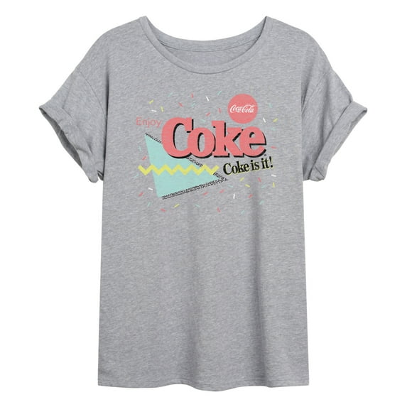 Coca-Cola - 90's Retro Style - Coke Is It - Women's Oversized T-Shirt