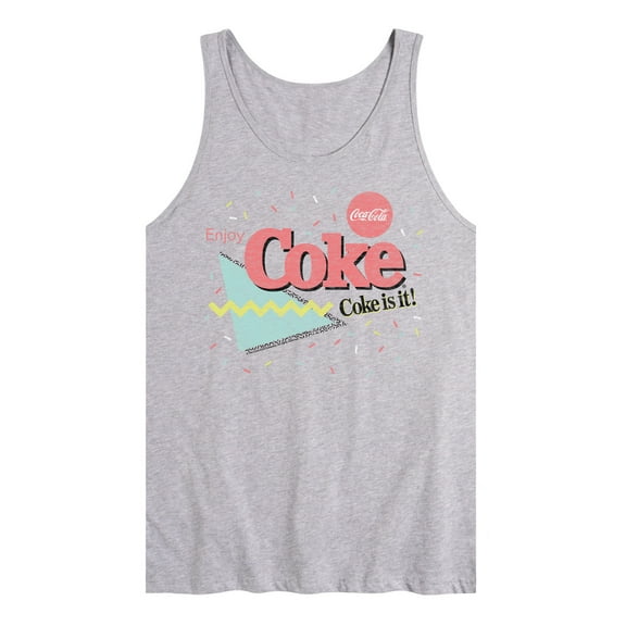 Coca-Cola - 90's Retro Style - Coke Is It - Men's Jersey Tank Top