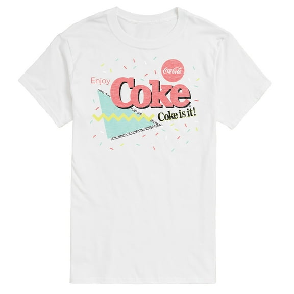 Coca-Cola - 90's Retro Style - Coke Is It - Men's Short Sleeve Graphic T-Shirt