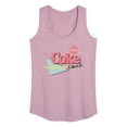 thumbnail image 1 of Coca-Cola - 90's Retro Style - Coke Is It - Women's Racerback Tank Top, 1 of 4