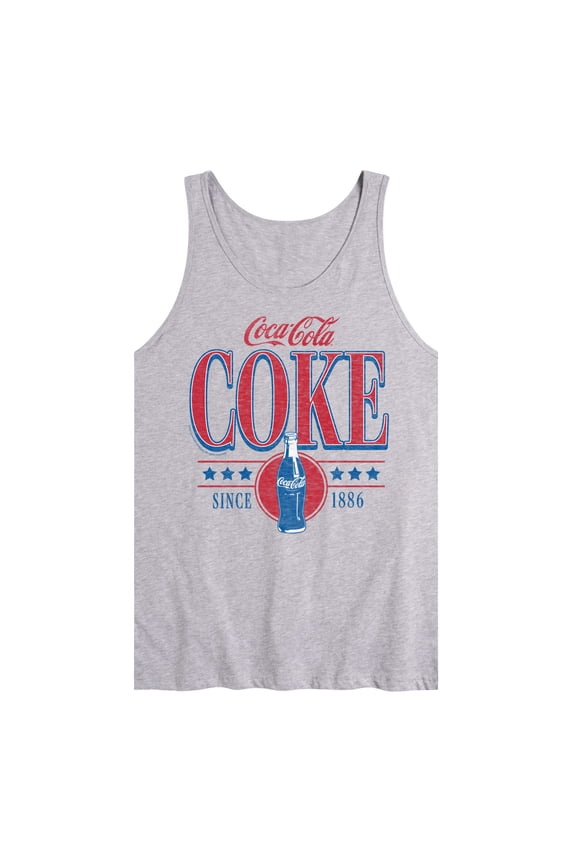 - 90s Coke Collegiate Design - Men's Jersey Tank Top