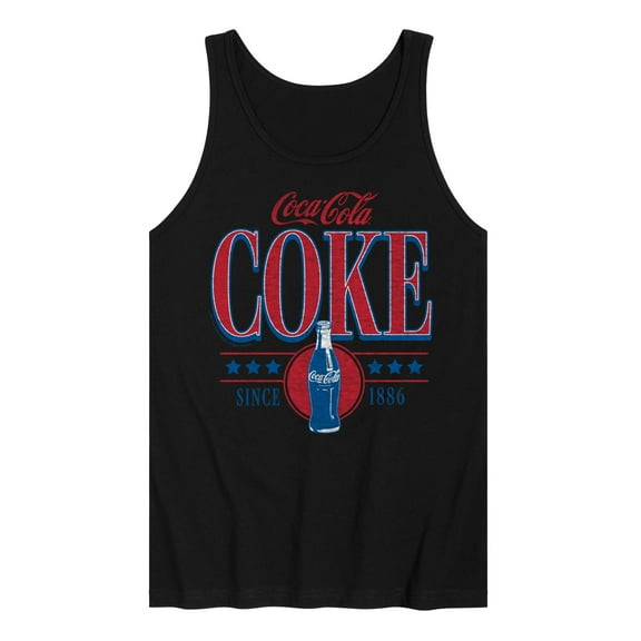 Coca-Cola - 90s Coke Collegiate Design - Men's Jersey Tank Top