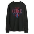 thumbnail image 1 of Coca-Cola - 90s Coke Collegiate Design - Men's Long Sleeve T-Shirt, 1 of 5
