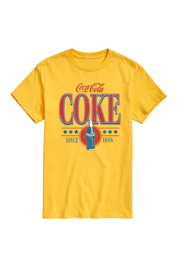 - 90s Coke Collegiate Design - Men's Short Sleeve Graphic T-Shirt
