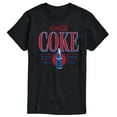 thumbnail image 1 of Coca-Cola - 90s Coke Collegiate Design - Men's Short Sleeve Graphic T-Shirt, 1 of 5