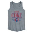 thumbnail image 1 of Coca-Cola - 90s Coke Collegiate Design  - Women's Racerback Tank Top, 1 of 5