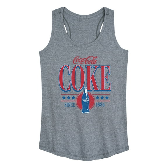 Coca-Cola - 90s Coke Collegiate Design  - Women's Racerback Tank Top