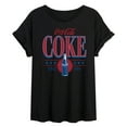 thumbnail image 1 of Coca-Cola - 90s Coke Collegiate - Women's Oversized T-Shirt, 1 of 5