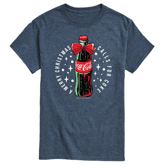 Coca-Cola - A Merry Christmas Calls for Coke - Men's Short Sleeve Graphic T-shirt