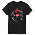thumbnail image 1 of Coca-Cola - A Merry Christmas Calls for Coke - Men's Short Sleeve Graphic T-shirt, 1 of 4