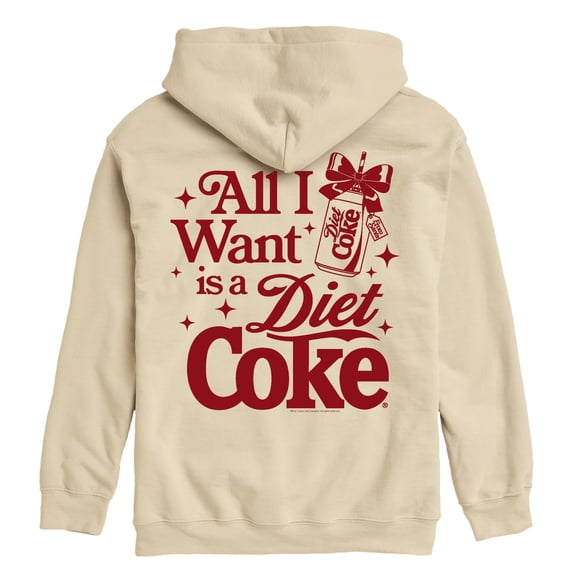 Coca-Cola - All I Need Is Diet Coke Men's Graphic Fleece Pullover Hoodie
