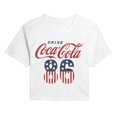 thumbnail image 1 of Coca-Cola - Americana 86 - Juniors Cropped Graphic T-Shirt, 1 of 4