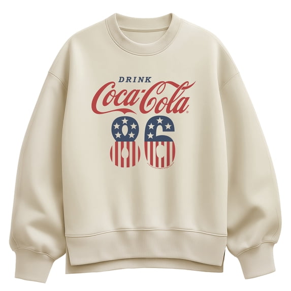 Coca-Cola - Americana 86 Oversized Fleece Crew Sweatshirt