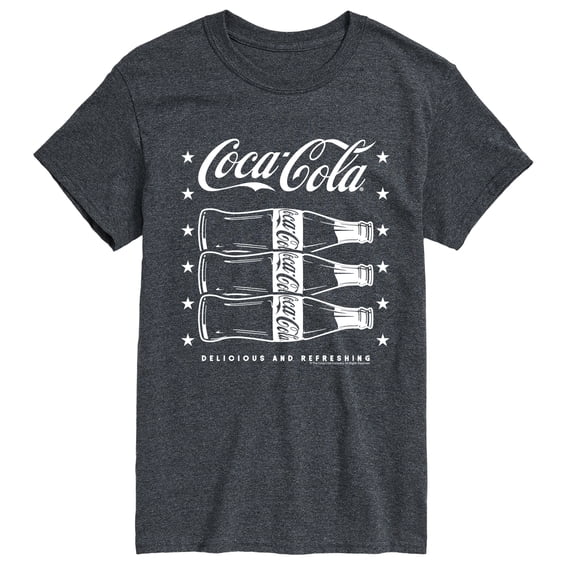 Coca-Cola - Americana Bottles Men's Short Sleeve Graphic T-Shirt