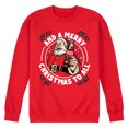 thumbnail image 1 of Coca-Cola - And a Merry Christmas to All - Men's Long Sleeve Crew Fleece Sweatshirt, 1 of 4